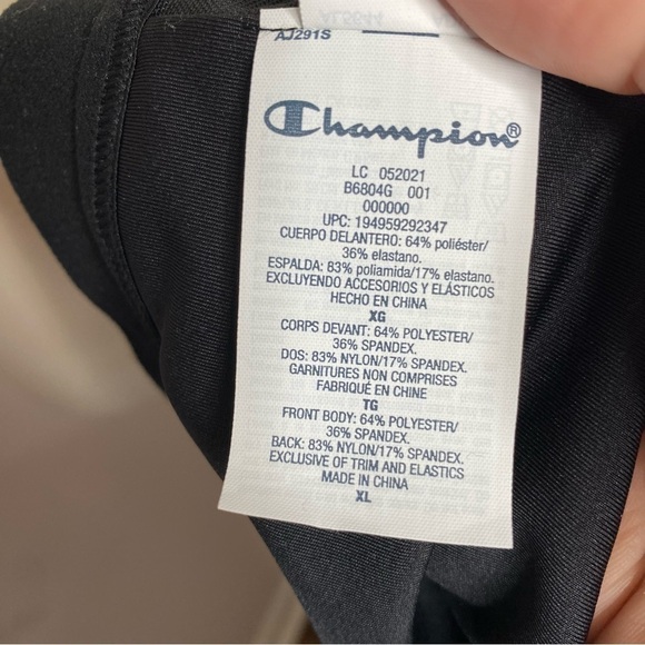 Champion Authentic Athleticwear Sports Bra (XL) - Picture 3 of 5